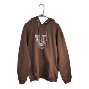 Tenaciti Men’s Brown Heavy Duty World Tour Premium Hoodie Size XXL NWOT